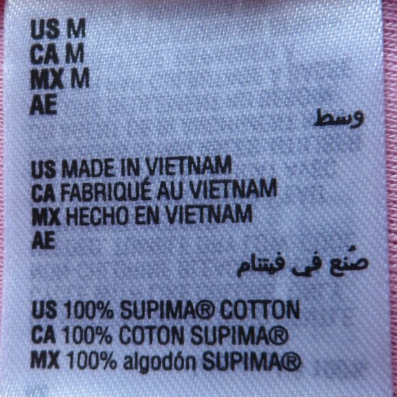 NEW Charter Club Womens Shirt Size M Pink 100% Supima Cotton Short Sleeves - Picture 7 of 9